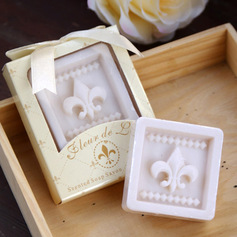 Fleur-de-lis Scented Soap Wedding Favor (Set of 5) (051020222)