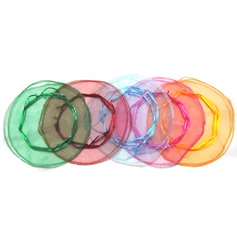 De zwart-wit ronde garen tassen(Set of 24) (050019809)